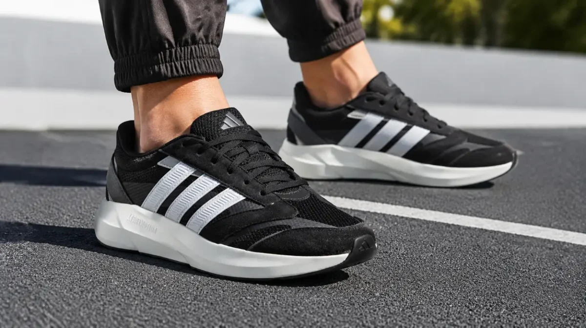 Zapatillas Adidas Lightshift 2.0 para hombre en negro y blanco por sólo 39,99€ con envío gratis (-47%)