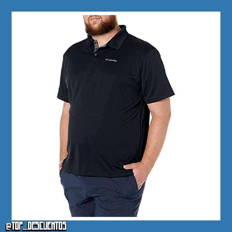 Columbia Utilizer Polo, Polo Manga Corta para Hombre