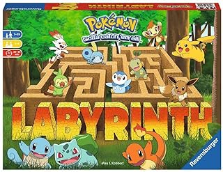 Ravensburger - Labyrinth Pokémon, Juego de Mesa +7 años, 2-4 Jugadores