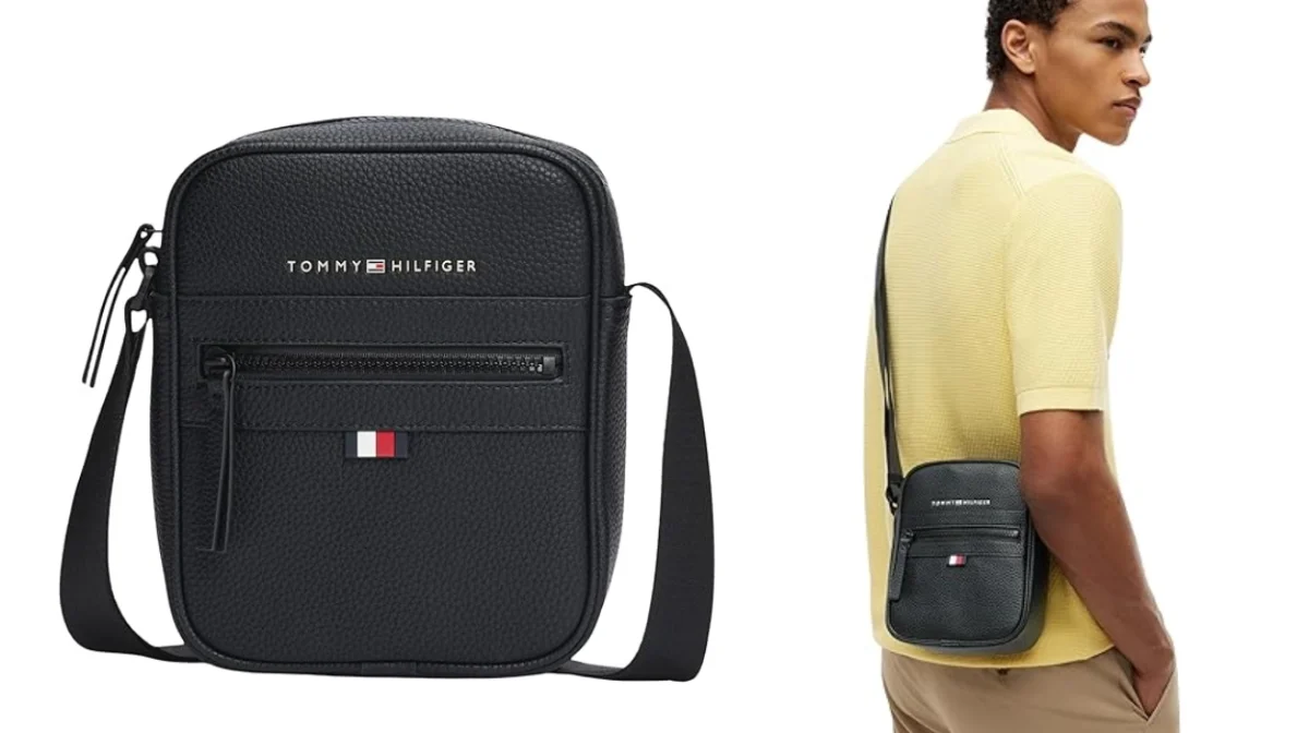 Bolso bandolera Tommy Hilfiger Essential Mini Reporter para hombre por sólo 49,80€ con envío gratis (34% de descuento)