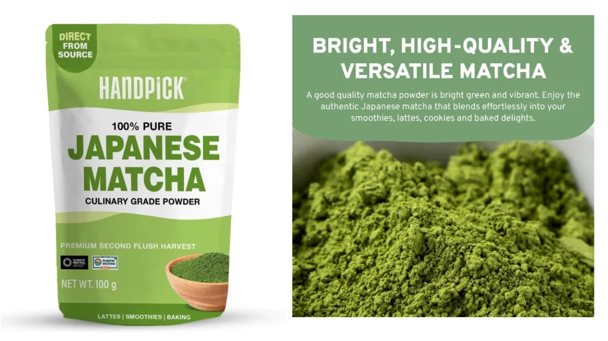 Polvo de Té Matcha Handpick de 100 g por sólo 8,99€ (-16%)