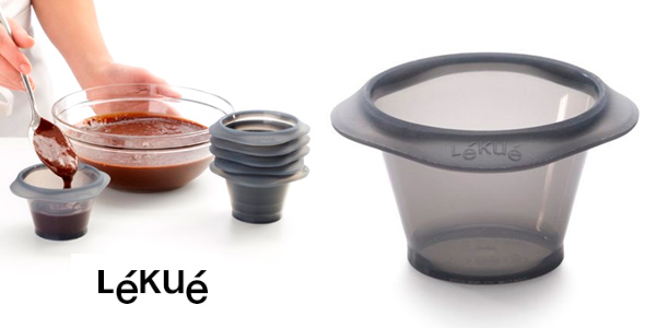 Kit de 6 moldes para coulant Lékué por sólo 20,48€ (24% de descuento)