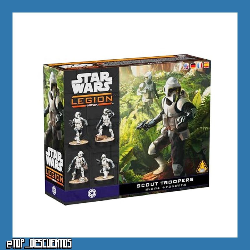 Atomic Mass Games Star Wars Legión: Scout Troopers, Expansión de Miniaturas