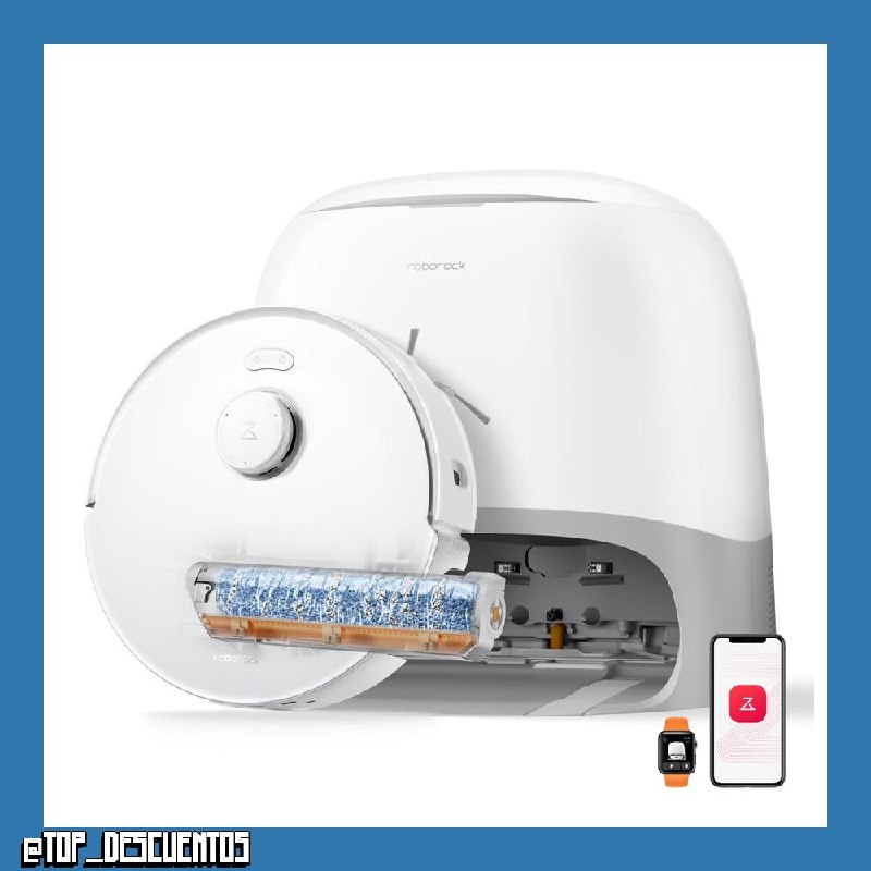 roborock Qrevo Curv 2 Flow Robot Aspirador Succión Extrema de 20000 Pa