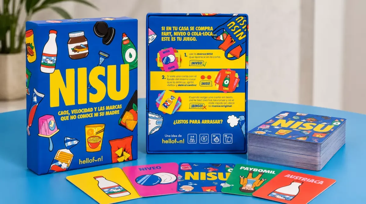Juego de mesa NISU divertido y rápido para acertar marcas (2-6 jugadores) por sólo 11,90€ (-20%)