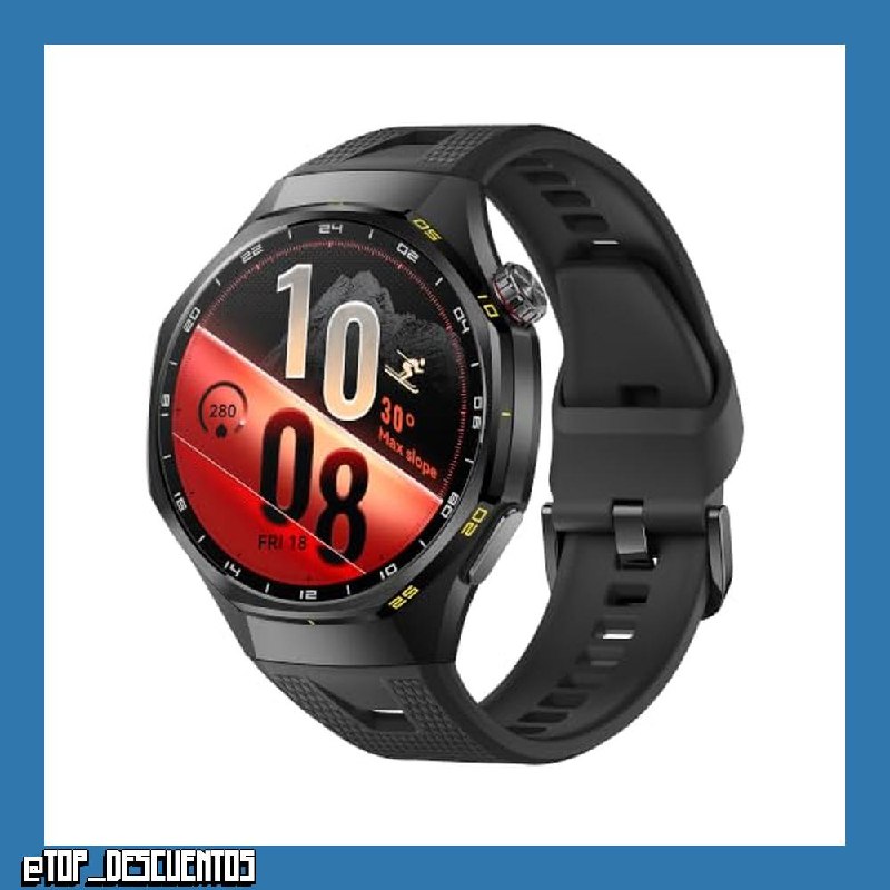 HUAWEI Watch GT 7 Pro 46mm Smartwatch, ECG GPS, iOS, 21 Días, Negro