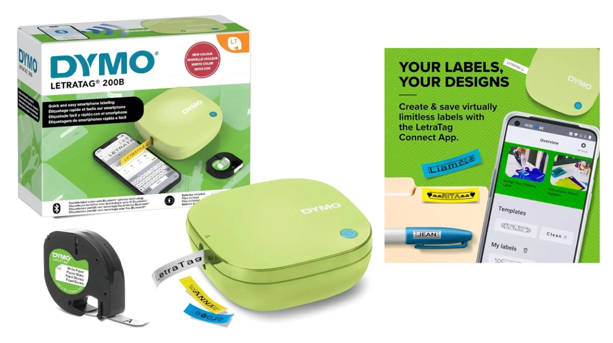 Etiquetadora Dymo LetraTag 200B con Bluetooth por sólo 32,09€ con envío gratis (-34%)