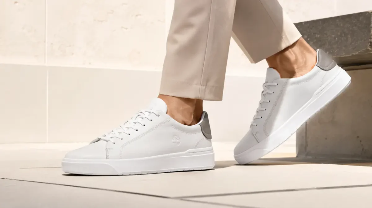 Zapatos Timberland Seneca Bay Oxford de color blanco para hombre por sólo 61,60€ con envío gratis (-46%)