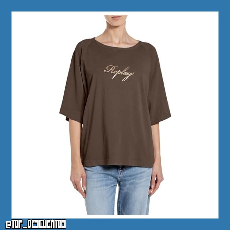 Replay W3447d Camiseta Mujer