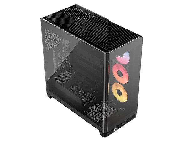 CORSAIR 4500X RS-R ARGB Tempered Glass Mid-Tower, Black RGB Negro
