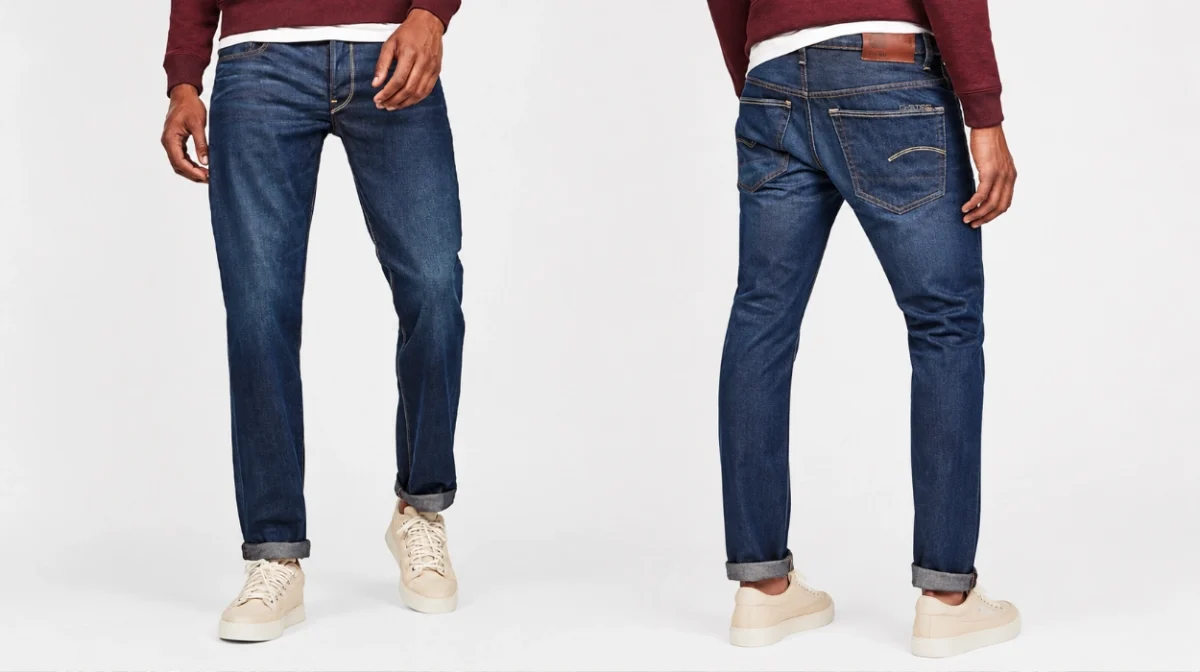 Estos vaqueros G-Star 3301 Straight para hombre sientan genial y pueden ser tuyos con un 48% de descuento