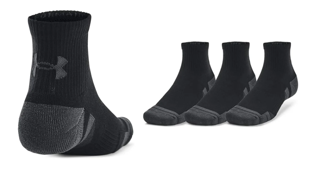 Pack de 3 pares de calcetines Under Armour Performance Tech Mid por sólo 9,31€ (-34%)