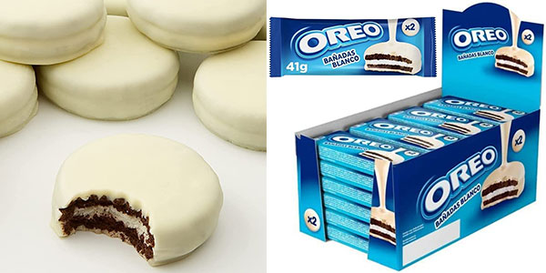 Pack de 48 Galletas Oreo Bañadas Blanco por sólo 12,17€ (-20%)