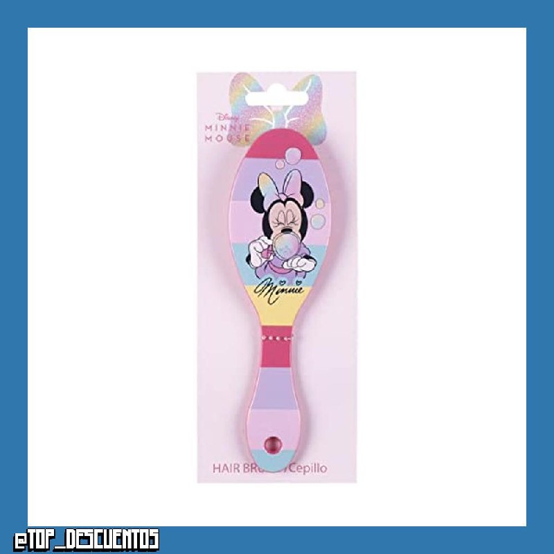 Minnie Mouse Detangling Brush Pink