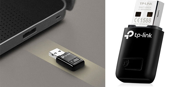 Adaptador Wi-Fi USB TP-Link TL-WN823N compatible con Raspberry Pi por sólo 7,29€ (-43%)
