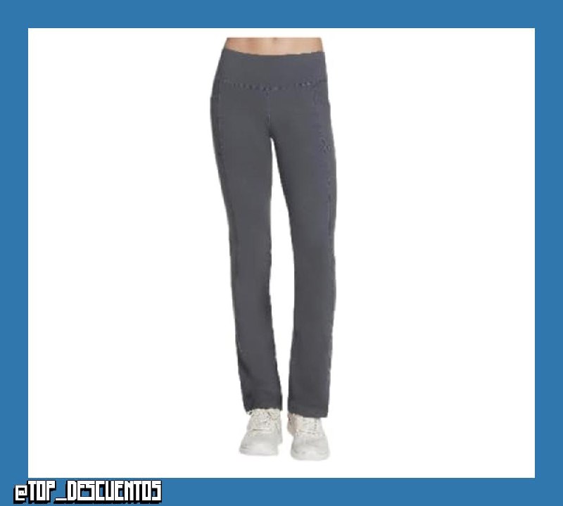 Skechers Go Walk High Waisted Pant Joy – 4-Way Stretch, Moisture-Wicking, Layered Waistband - Leggings Mujer
