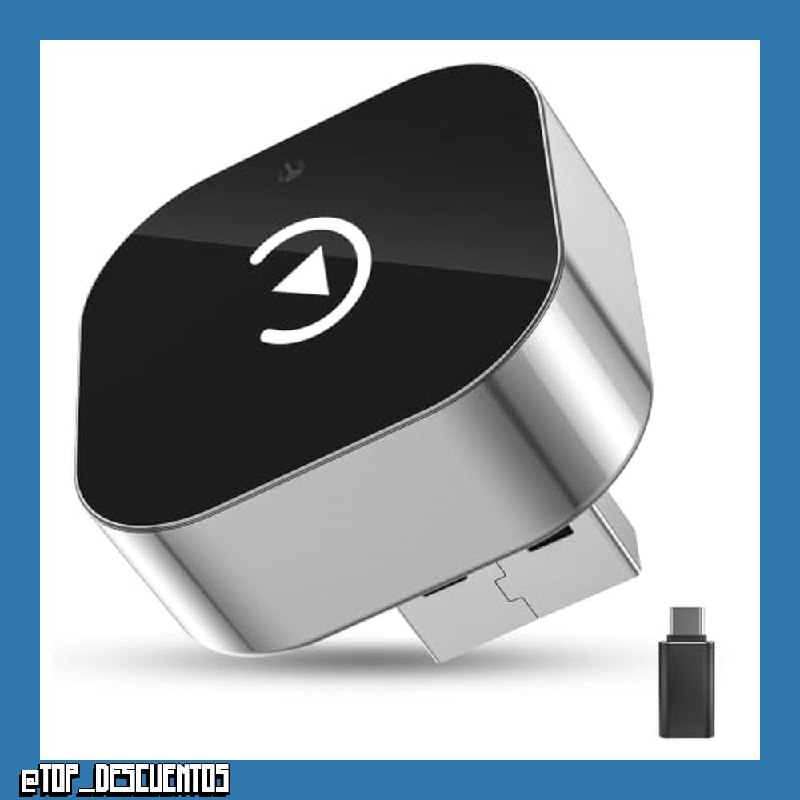 BSTOEM Adaptador inalámbrico 2 en 1 para CarPlay/Android Auto Tipo-C/USB A