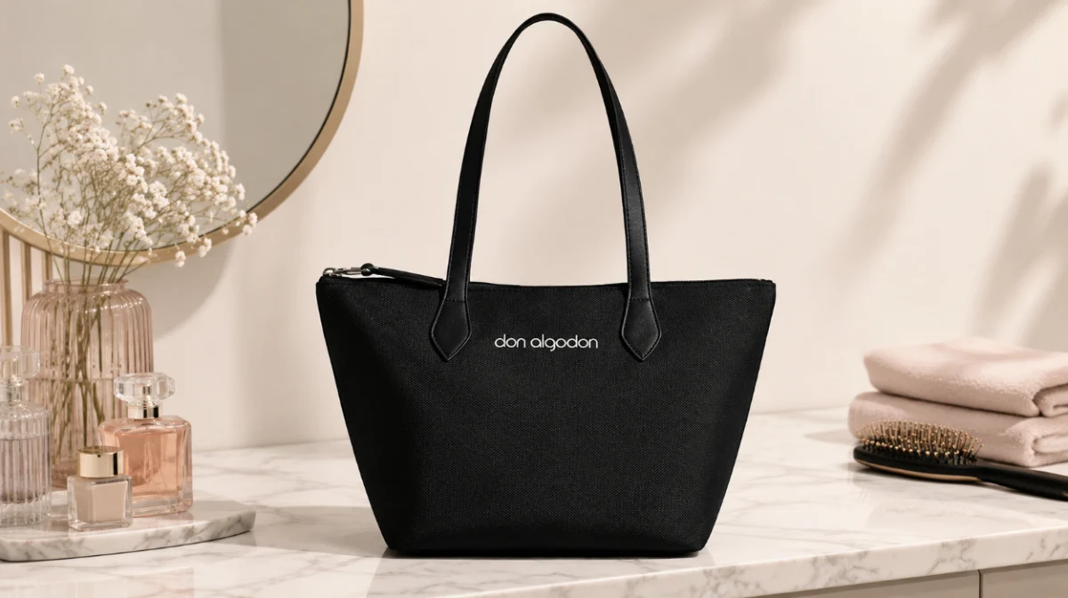 Bolso shopper Don Algodon para mujer con cierre de cremallera y organizador interno por sólo 20,99€ (-40%)