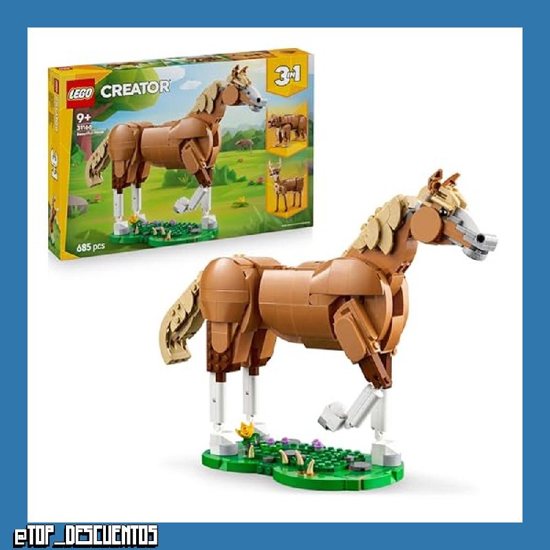 LEGO Creator 3 en 1 Caballo Noble 31166
