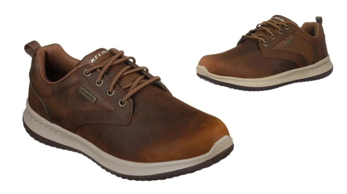 Estas Skechers Dalton Antigo impermeables bajan un 48% y son una opción fantástica para ir cómodo y seco a todas partes