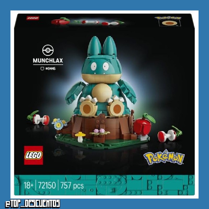LEGO Pokémon Munchlax 72150