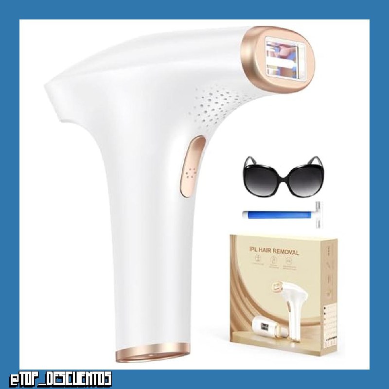 Haarlosy Depiladora Láser IPL Sin Dolor para Rostro, Bikini y Cuerpo, IFE03