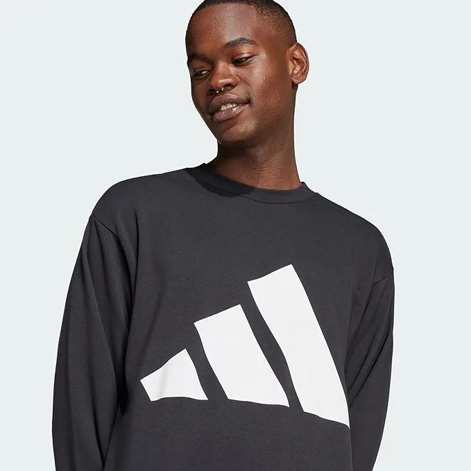 adidas Men’s Sudadera Essentials Big Logo French Terry por 25€ en Amazon