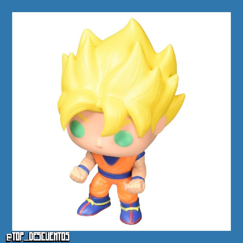 POP Funko Animation: Dragonball Z - Super Saiyan Goku - Dragon Ball Z - Figura de Vinilo Coleccionable - Idea de Regalo- Mercancia Oficial - Juguetes para Niños y Adultos - Anime Fans