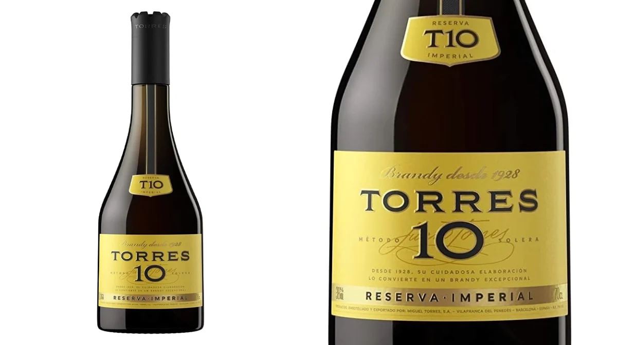 Brandy Torres 10 Reserva Imperial de 700 ml por sólo 8,45€ (-34%)