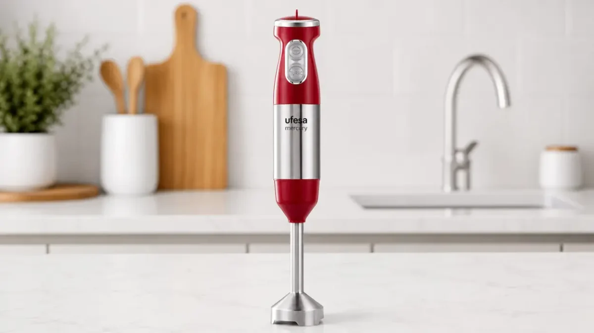 Batidora de mano Ufesa BP3500 Mercury de 1000W con función Turbo por sólo 17,88€ (-49%)