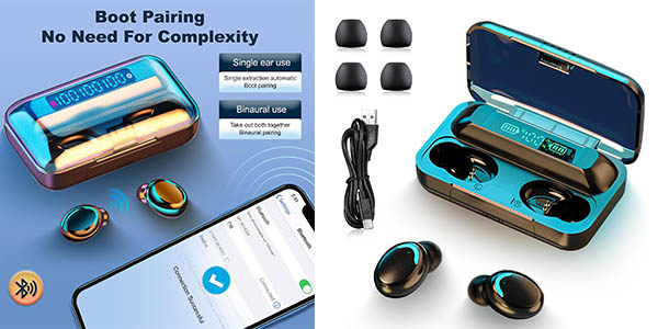 Auriculares inalámbricos Yummici con reducción de ruido por sólo 8,99€