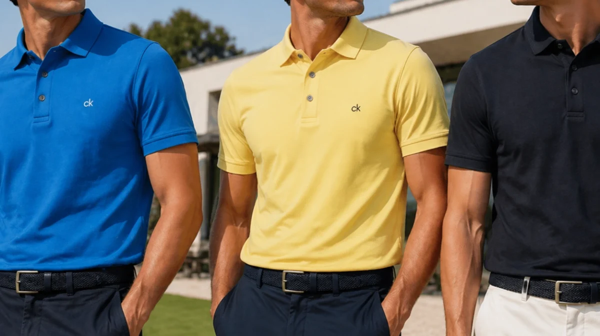 Polo de golf ligero Calvin Klein Campus 2026 para hombre por sólo 36,89€ con envío gratis (53% de descuento)