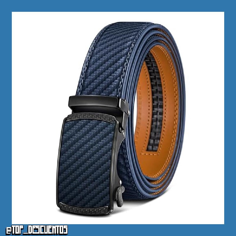 BULLIANT Cinturón Hombre, Cinturón Cuero 35mm,Tamaño Ajustable