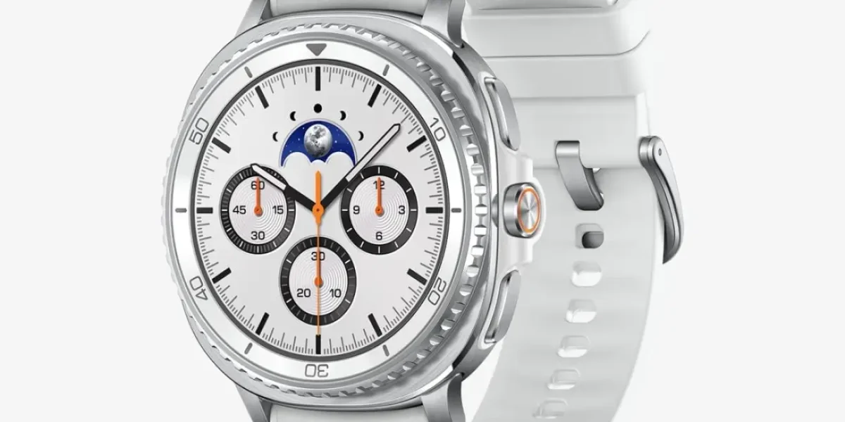 Samsung Galaxy Watch8 Classic de 46 mm con bisel giratorio, Bluetooth y correa híbrida por sólo 286,99€ con envío gratis (-46%)