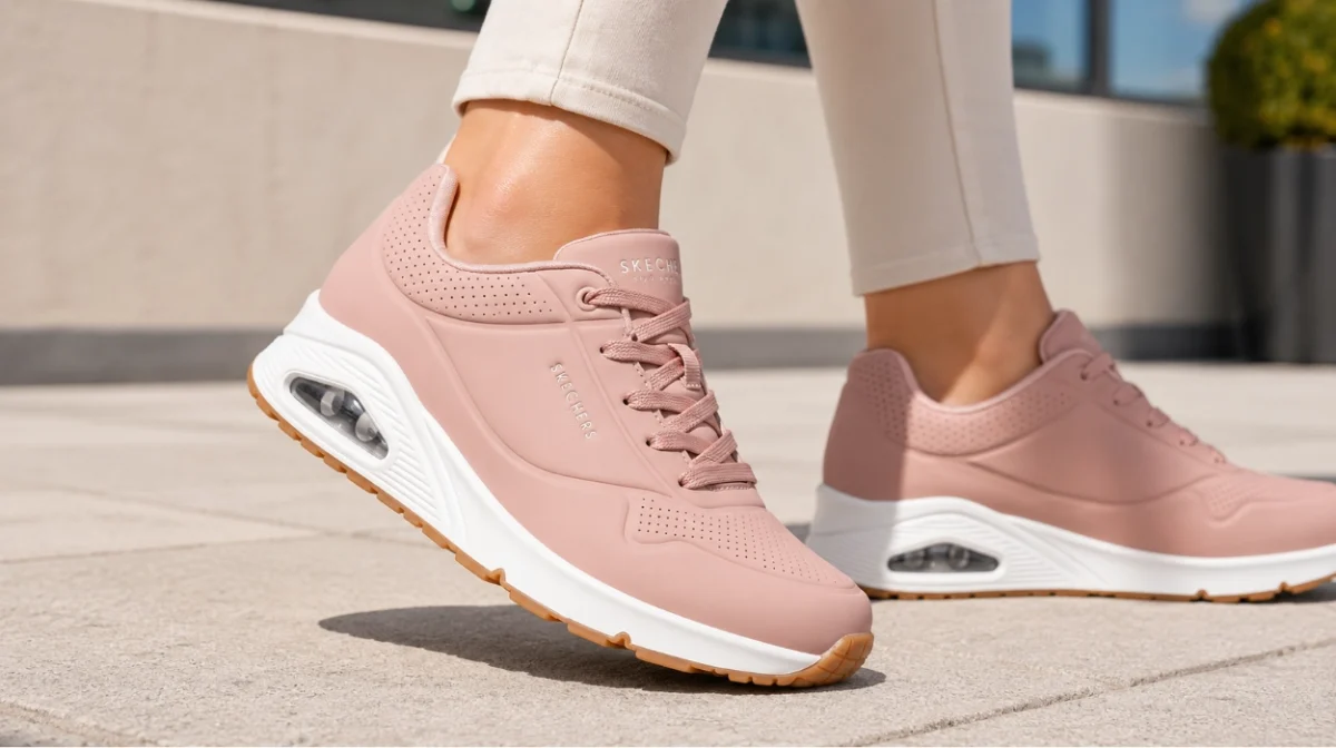 Confort y estilo con Skechers Uno Stand On Air: plantilla Air Cooled y cámara de aire visible por sólo 35,95€ (60% de descuento)