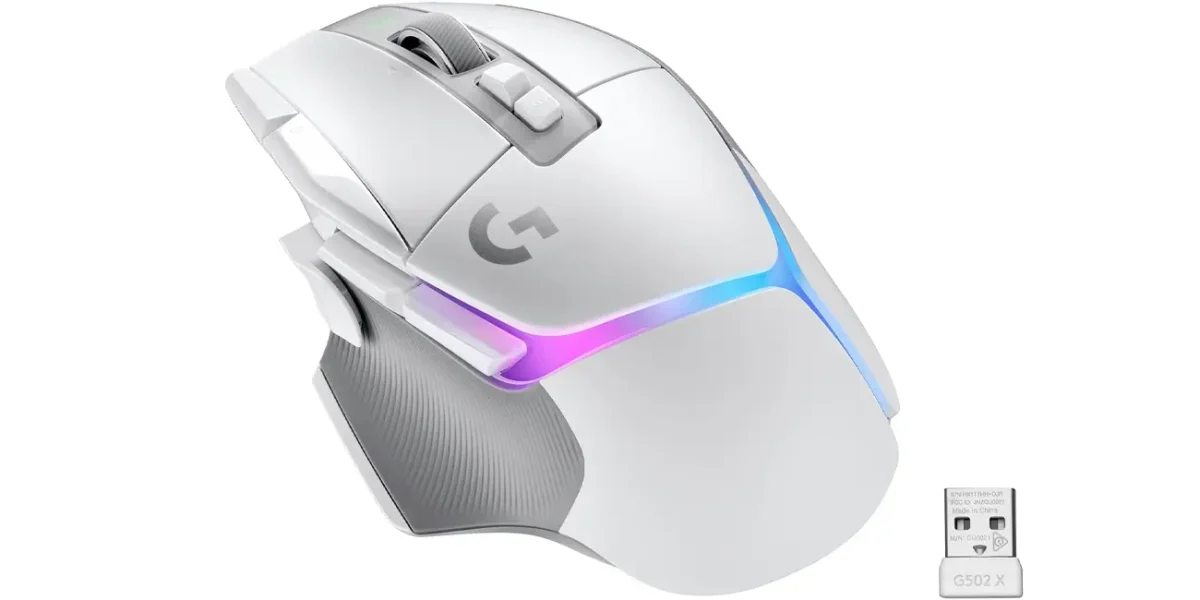 Ratón gaming Logitech G G502 X Plus Lightspeed por sólo 89,99€ con envío gratis (-50%)