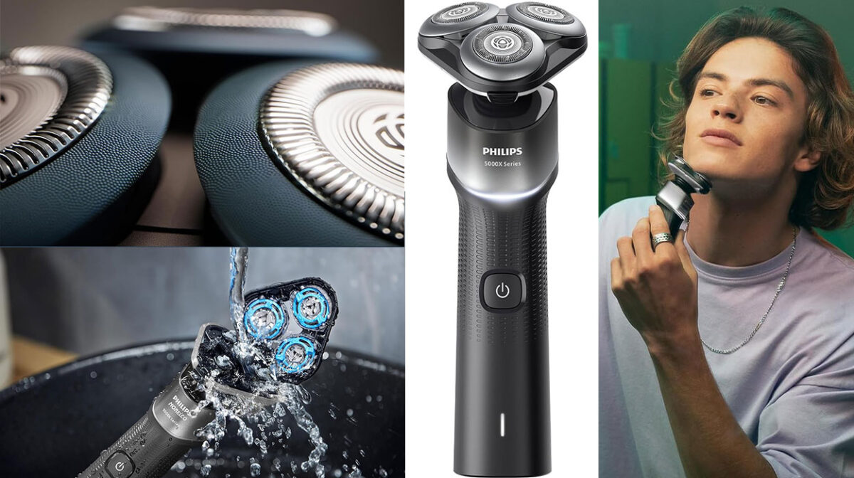 Afeitadora recargable Philips Serie X5000 por sólo 54,99€ con envío gratis (-39%)