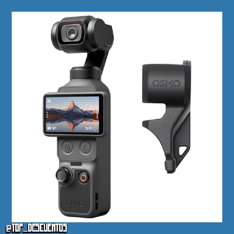 DJI Pack Estándar Osmo Pocket 4, cámara vlog de Bolsillo con estabilizador