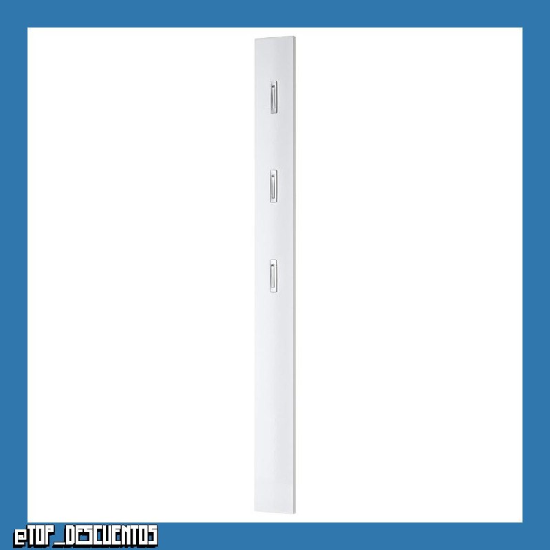 GERMANIA DIE MÖBELMACHER Colorado 3255 Perchero de Panel, Madera, Blanco, 15 x 170 x 4 cm