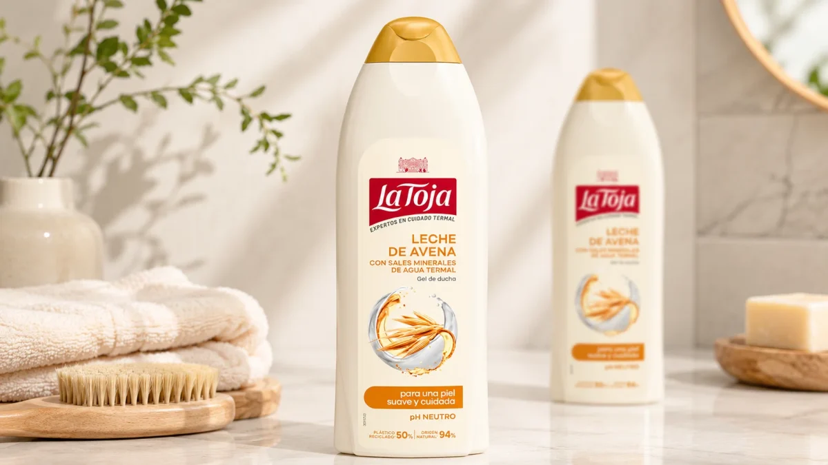 Pack x2 Gel de ducha La Toja con leche de avena de 600 ml por sólo 4,42€ con descuento automático (-30%)