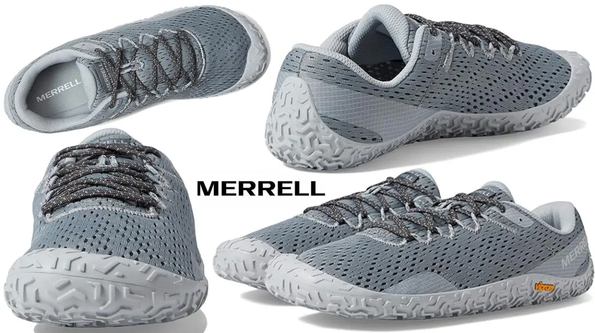 Zapatillas de trail running Merrell Vapor Glove 6 en gris para hombre por sólo 66,95€ con envío gratis (-42%)