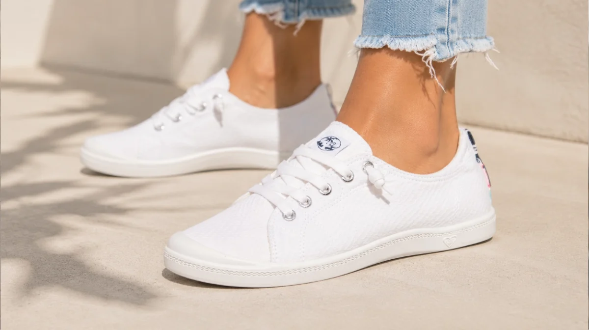 Zapatillas Roxy Bayshore III para mujer: sin cordones, plantilla viscoelástica y suela flexible por sólo 26,36€ (-47%)