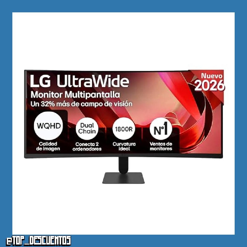 LG Monitor UltraWide 34U601B-B - 34'', 21:9, VA, Negro