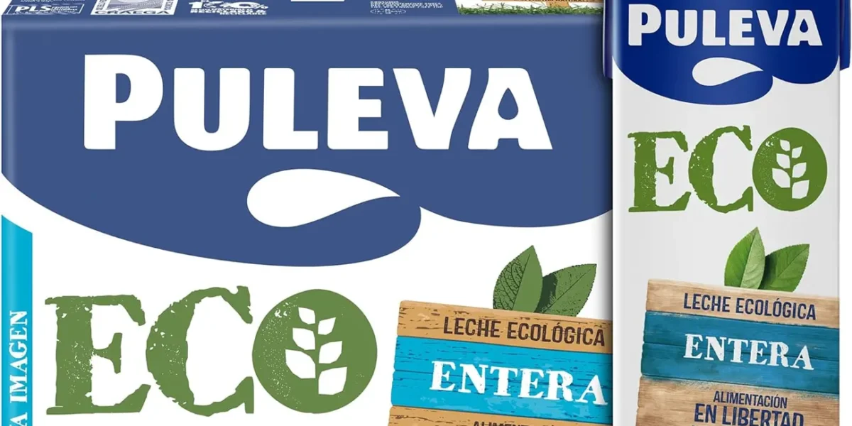 Pack de 6 Briks de leche Puleva ECO entera por sólo 6€ (31% de descuento)