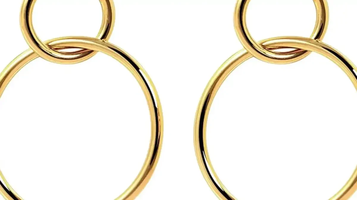 Combina como quieras estos pendientes Singularu Sister con acabado en baño de oro rebajados a sólo 15,33€ ¡Super precio!