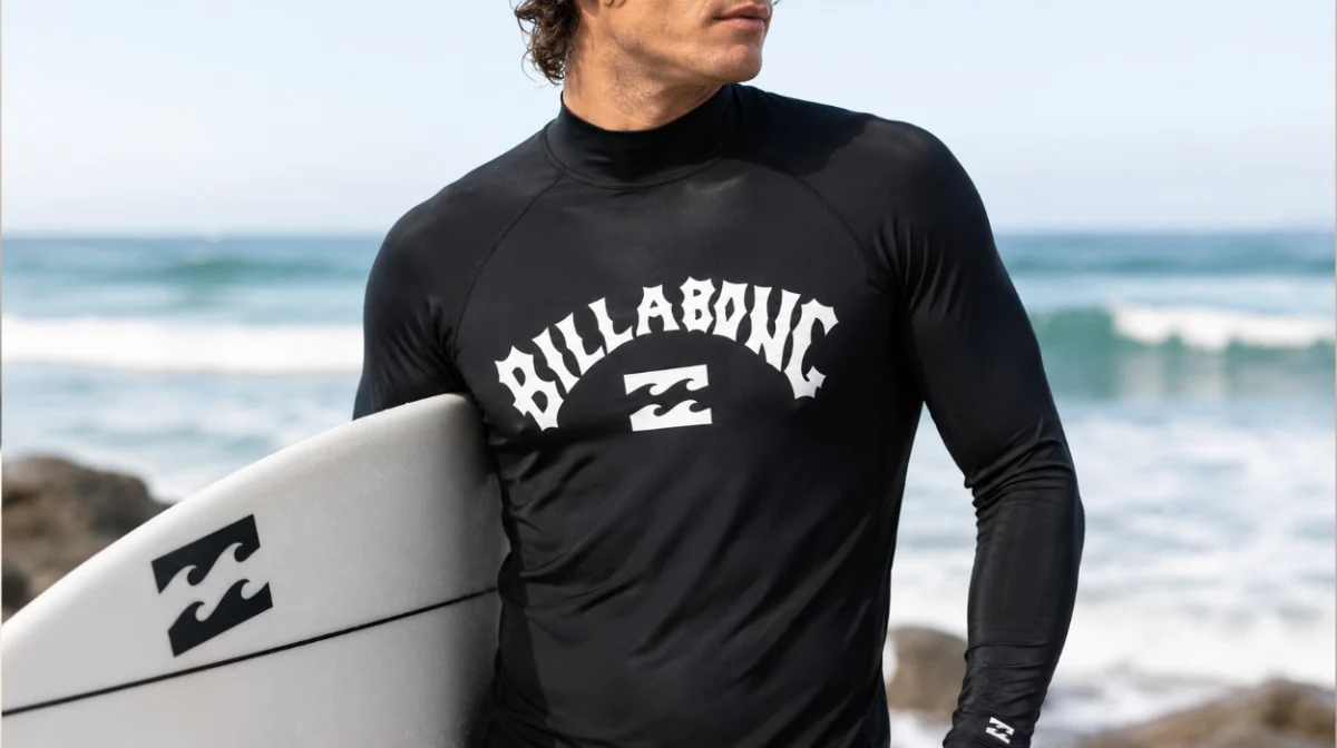 Camiseta de surf Billabong Logo de manga larga para hombre por sólo 16,92€ (53% de descuento)
