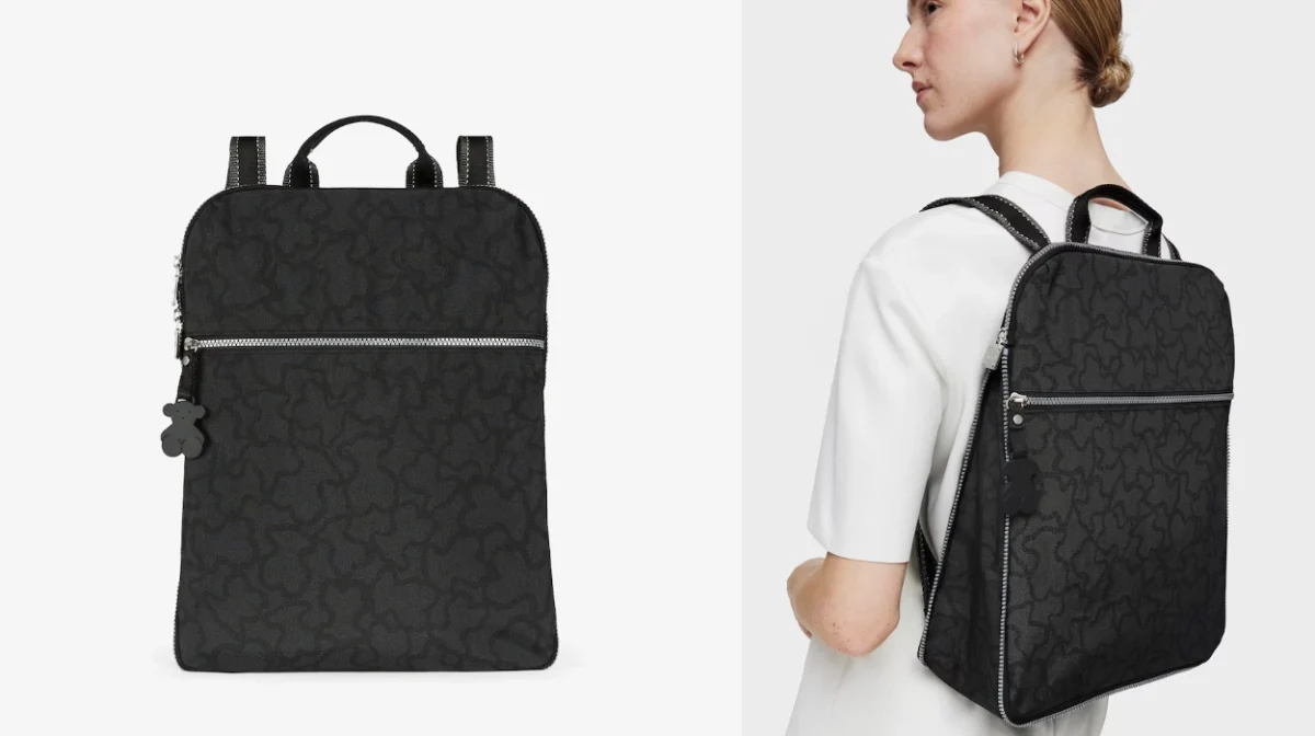 Espacio, organización y estilo para la ciudad: La mochila TOUS Kaos New se está agotando con un 33% de descuento
