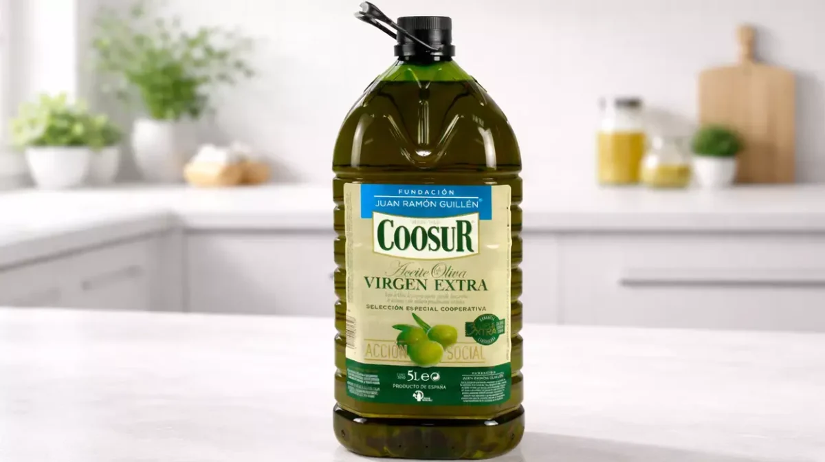 Coosur Aceite de Oliva Virgen Extra Selección Cooperativa de 5L Fundación Juan Ramón Guillén por sólo 24,02€ con cupón (-31%)