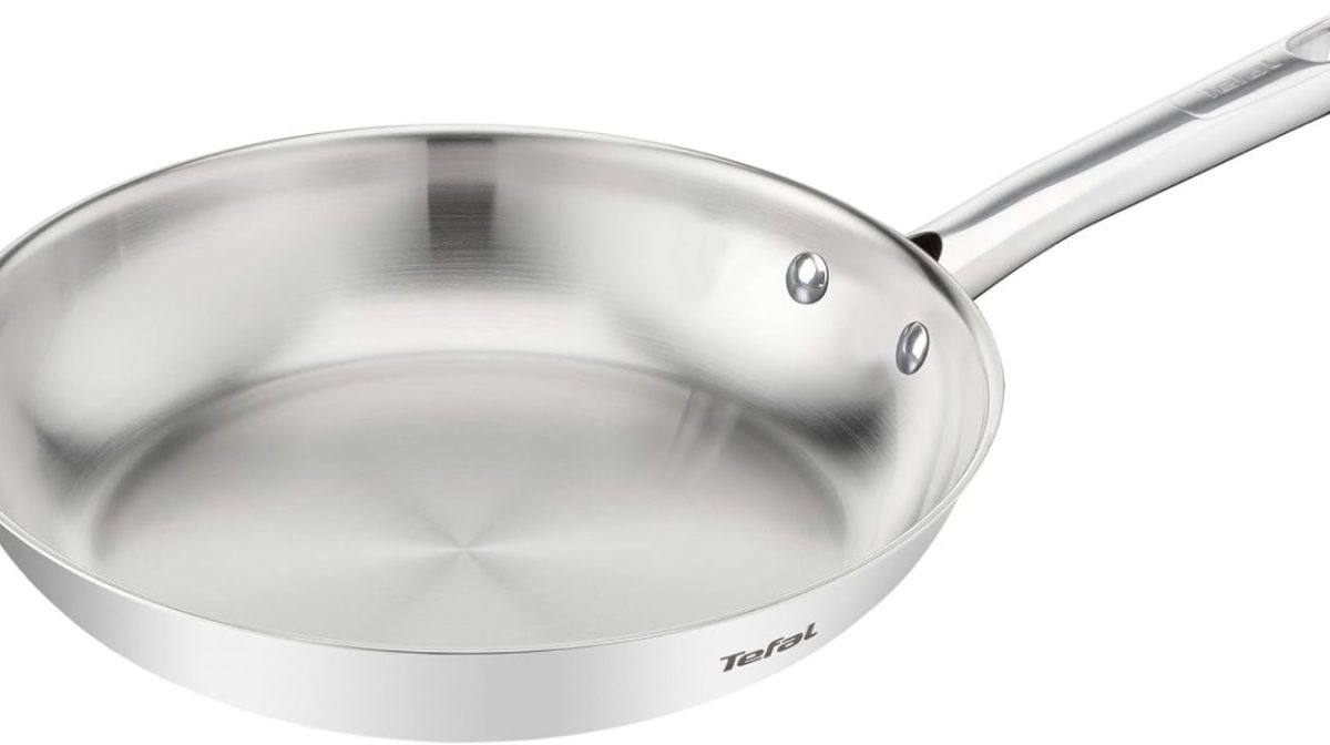 Sartén Tefal Duetto On de 28 cm en acero inoxidable para una cocción rápida y uniforme por sólo 25,99€ (-32%)