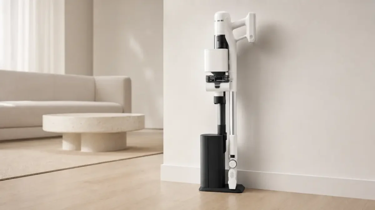 Aspiradora sin cable Roborock H60 con base de vaciado automático y batería extraíble de 60 min por sólo 199€ con envío gratis (-50%)
